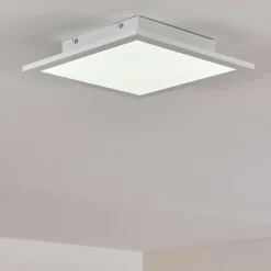 hofstein Plafonnier Nexo LED Blanc, 1 lumière, Télécommandes* Éclairage Led