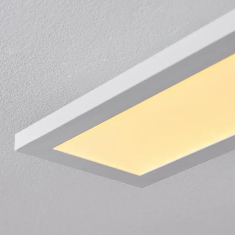 hofstein Plafonnier Nexo LED Blanc, 1 lumière, Télécommandes