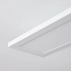 hofstein Plafonnier Nexo LED Blanc, 1 lumière, Télécommandes