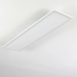 hofstein Plafonnier Nexo LED Blanc, 1 lumière, Télécommandes