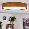 hofstein Plafonnier Nexo LED Bois foncé, 1 lumière