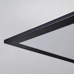 hofstein Plafonnier Nexo LED Noir, 1 lumière, Télécommandes