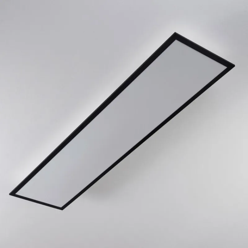 hofstein Plafonnier Nexo LED Noir, 1 lumière, Télécommandes