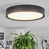 hofstein Plafonnier Nexo LED Noir, 1 lumière