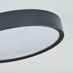 hofstein Plafonnier Nexo LED Noir, 1 lumière