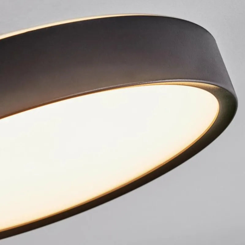 hofstein Plafonnier Nexo LED Noir, 1 lumière