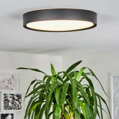 hofstein Plafonnier Nexo LED Noir, 1 lumière