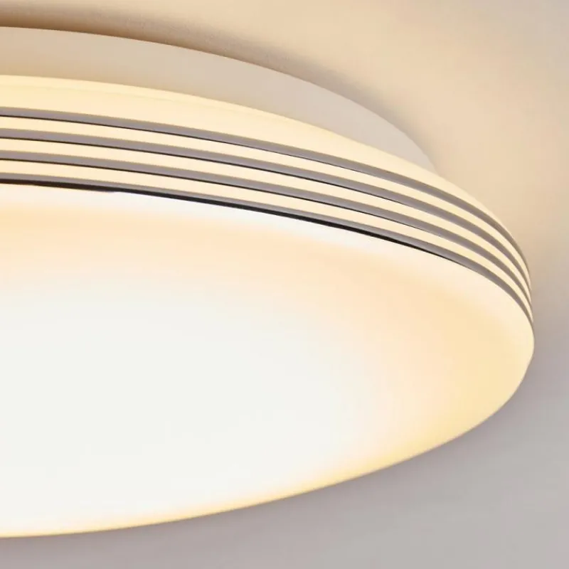 hofstein Plafonnier Niebla LED Blanc, 1 lumière