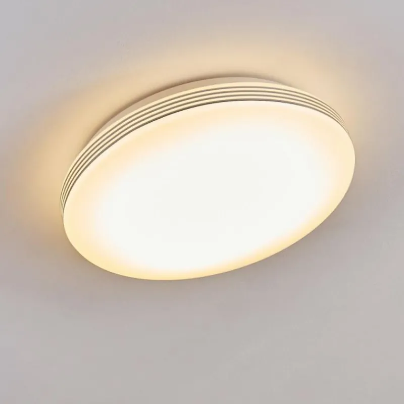 hofstein Plafonnier Niebla LED Blanc, 1 lumière