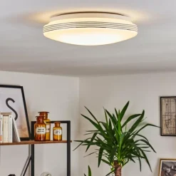 hofstein Plafonnier Niebla LED Blanc, 1 lumière