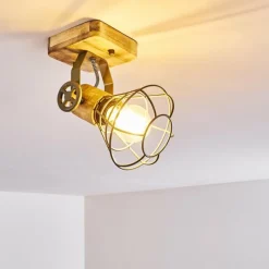 hofstein Plafonnier Nifun Brun, Vert, 1 lumière