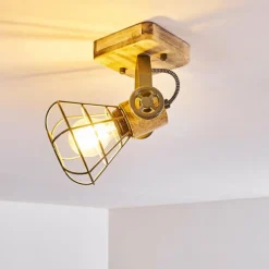 hofstein Plafonnier Nifun Brun, Vert, 1 lumière