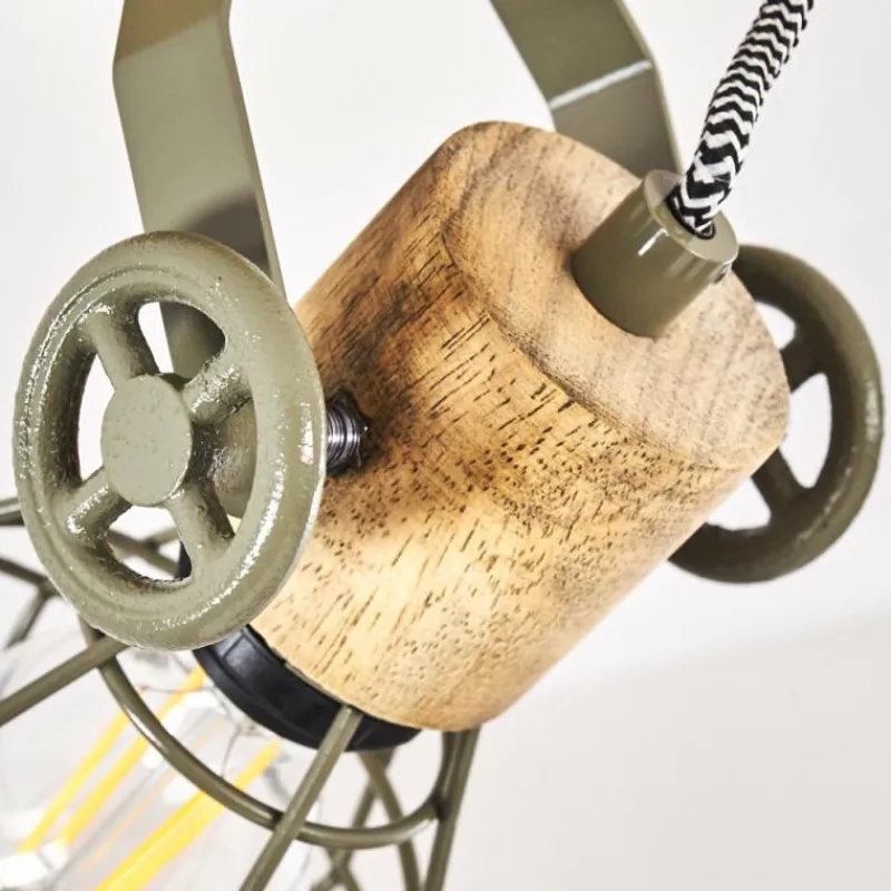 hofstein Plafonnier Nifun Brun, Vert, 1 lumière