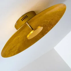 Lampes Dorées-hofstein Plafonnier Nipissing LED Or, 1 lumière