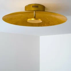 Lampes Dorées-hofstein Plafonnier Nipissing LED Or, 1 lumière