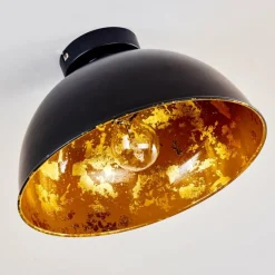 Lampes Industrielles-hofstein Plafonnier Nome Noir, 1 lumière