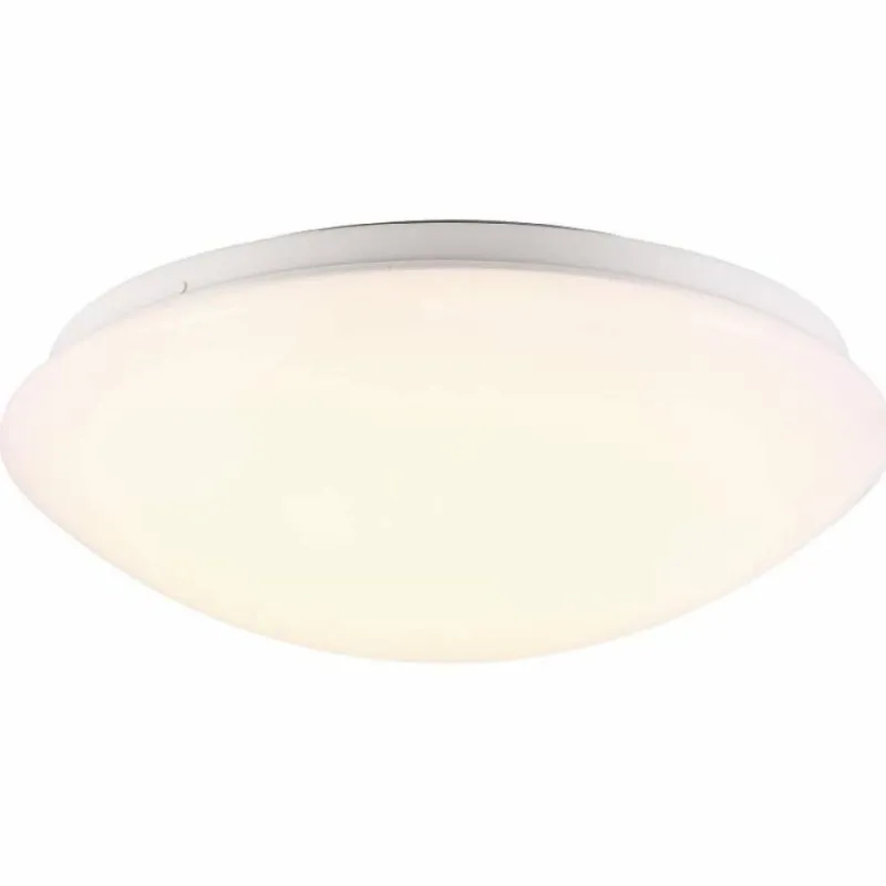Luminaires Scandinaves-Luminaires Nordlux Plafonnier Nordlux ASK LED Blanc, 1 lumière