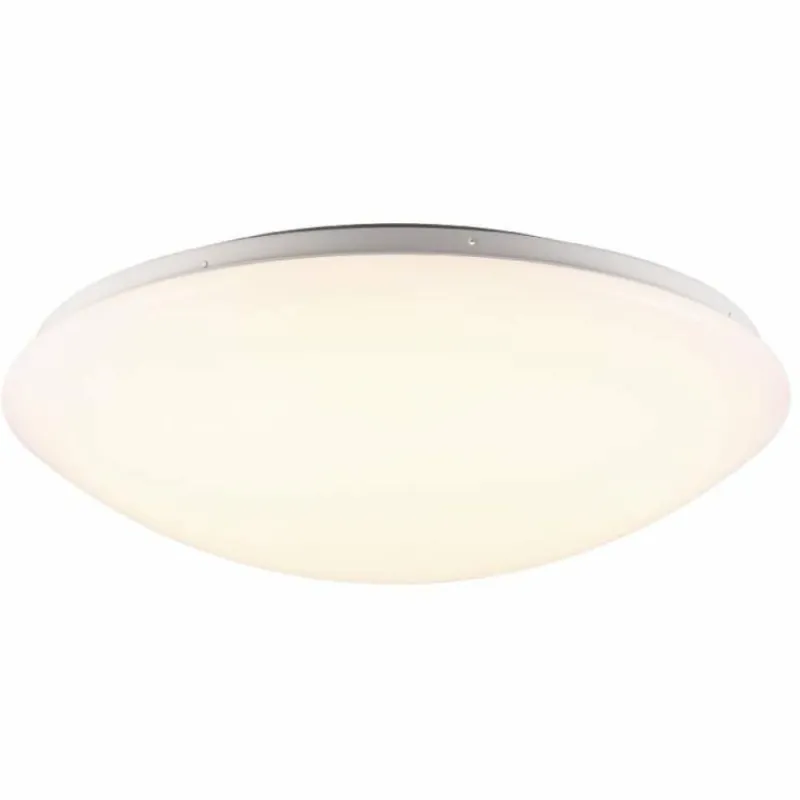 Luminaires Scandinaves-Luminaires Nordlux Plafonnier Nordlux ASK LED Blanc, 1 lumière