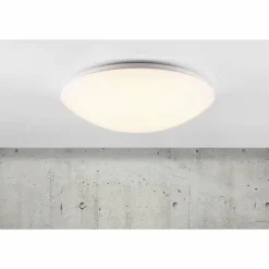 Luminaires Scandinaves-Luminaires Nordlux Plafonnier Nordlux ASK LED Blanc, 1 lumière