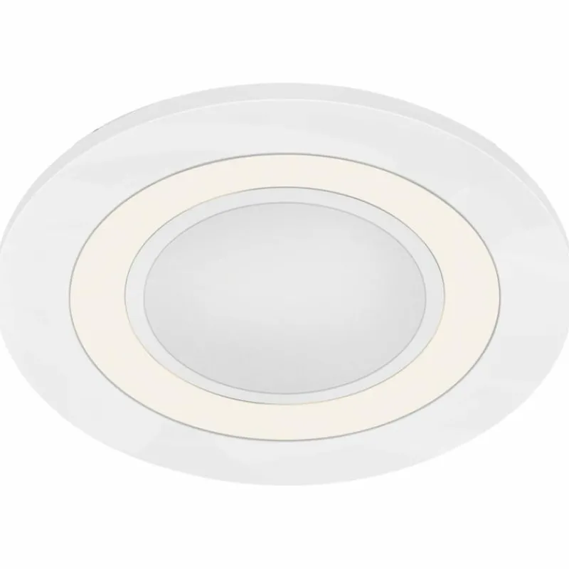 Luminaires Scandinaves-Luminaires Nordlux Plafonnier Nordlux CLYDE Blanc, 1 lumière