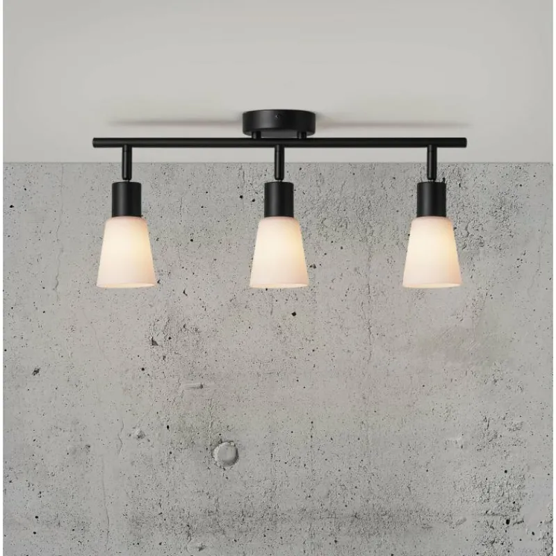 Luminaires Nordlux Plafonnier Nordlux COLE Noir, 3 lumières