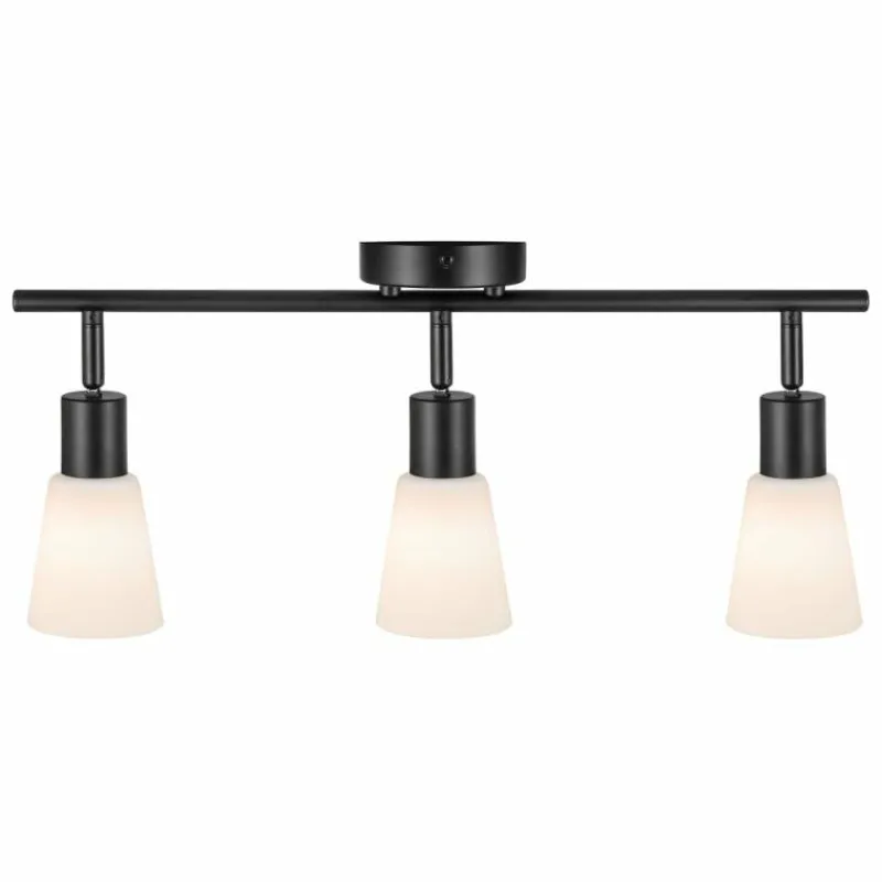 Luminaires Nordlux Plafonnier Nordlux COLE Noir, 3 lumières
