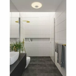 Luminaires Nordlux Plafonnier Nordlux DJAYSMART LED Blanc, 1 lumière, Changeur de couleurs