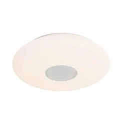 Luminaires Nordlux Plafonnier Nordlux DJAYSMART LED Blanc, 1 lumière, Changeur de couleurs
