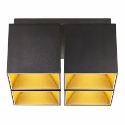 Luminaires Nordlux Plafonnier Nordlux ETHAN Noir, 4 lumières* Plafonniers