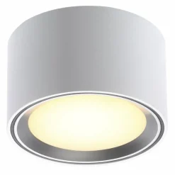 Luminaires Scandinaves-Luminaires Nordlux Plafonnier Nordlux FALLON Acier inoxydable, 1 lumière