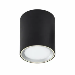 Luminaires Nordlux Plafonnier Nordlux Fallon LED Noir, 1 lumière* Éclairage Led