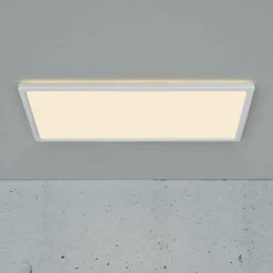 Luminaires Nordlux Plafonnier Nordlux HARLOWSMAR LED Blanc, 1 lumière, Changeur de couleurs