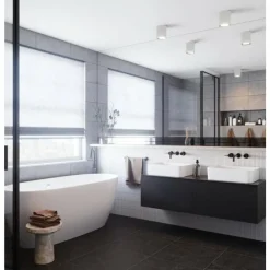 Luminaires Scandinaves-Luminaires Nordlux Plafonnier Nordlux LANDON LED Blanc, 1 lumière