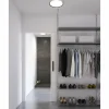 Luminaires Nordlux Plafonnier Nordlux LIVASMART LED Blanc, 1 lumière, Changeur de couleurs