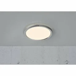 Luminaires Nordlux Plafonnier Nordlux OJA LED Chrome, 1 lumière* Éclairage Led