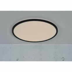 Luminaires Nordlux Plafonnier Nordlux OJA LED Noir, 1 lumière* Éclairage Led