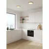 Lampes En Bois-Luminaires Nordlux Plafonnier Nordlux OJA LED Couleur bois, 1 lumière