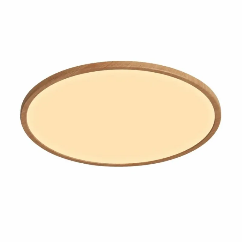 Lampes En Bois-Luminaires Nordlux Plafonnier Nordlux OJA LED Couleur bois, 1 lumière