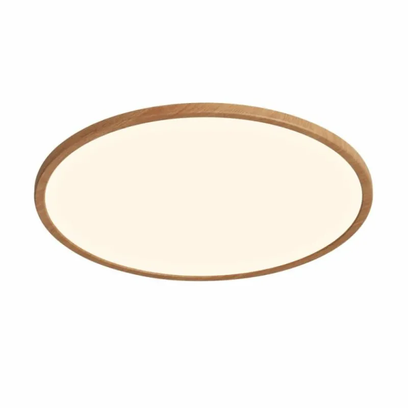 Lampes En Bois-Luminaires Nordlux Plafonnier Nordlux OJA LED Couleur bois, 1 lumière
