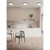 Luminaires Nordlux Plafonnier Nordlux OjaSmart LED Noir, 1 lumière