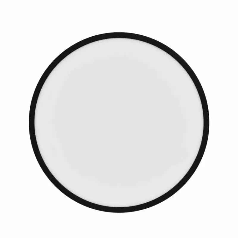 Luminaires Nordlux Plafonnier Nordlux OjaSmart LED Noir, 1 lumière