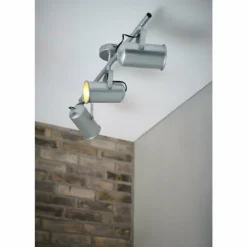 Luminaires Scandinaves-Luminaires Nordlux Plafonnier Nordlux PORTER Argenté, 1 lumière