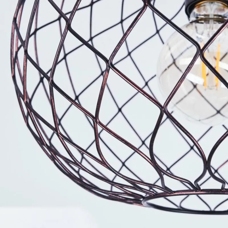 hofstein Plafonnier Nordslesvig Bronze, Noir, 1 lumière