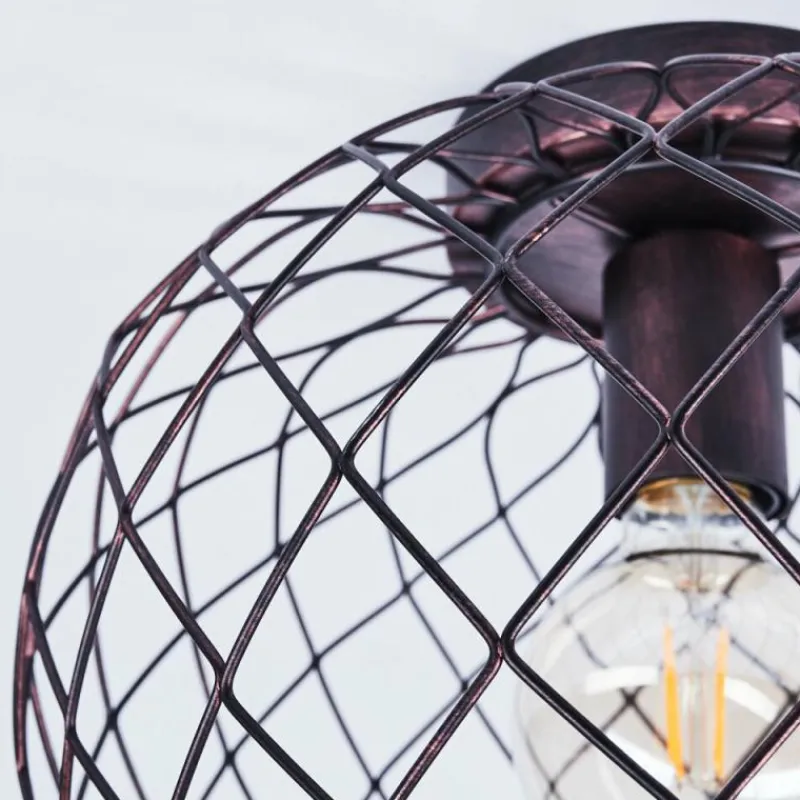 hofstein Plafonnier Nordslesvig Bronze, Noir, 1 lumière