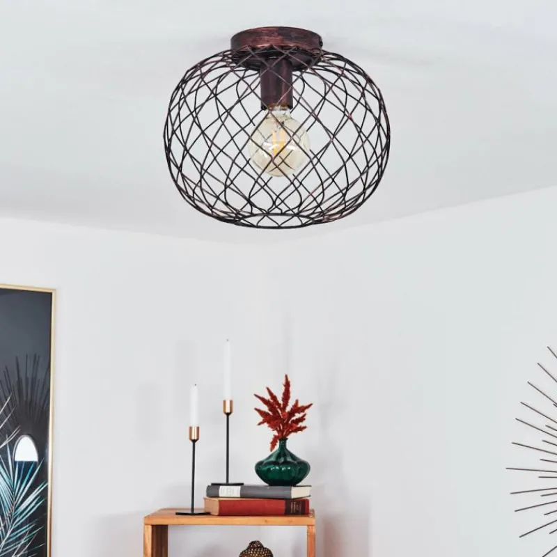 hofstein Plafonnier Nordslesvig Bronze, Noir, 1 lumière