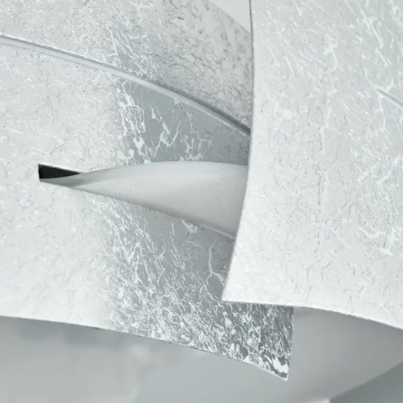 hofstein Plafonnier Novara Argenté, 3 lumières