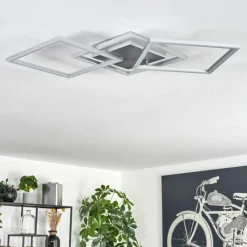 hofstein Plafonnier Obo LED Titane, 1 lumière