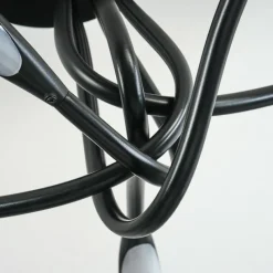 hofstein Plafonnier Oetling LED Noir, 1 lumière