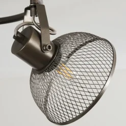 Lampes Vintages & Rétros-hofstein Plafonnier Oksevej Gris, 3 lumières