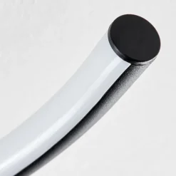 hofstein Plafonnier Olok LED Noir, 1 lumière, Télécommandes